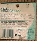 Gillette Sensor For Women 5 Razor Blades Refill Cartridges Non-excel Version Nos