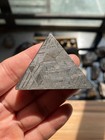 97 6grams Aletai Iron Meteorite Triangular Block Slice Specimen With Coa