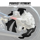 Front Brake Rotor Disc Cover Guards For Yamaha Yfz450x 10-11 Yfz450r 2009-2025