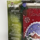Bucilla Chickadees Felt Christmas Stocking Kit 18  86326 Winter Birds Sequins