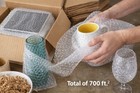 700ft X 12     Bubble Cushioning Wrap 3 16-perforated Every 12    Made In Usa 