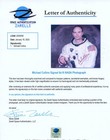 Astronaut Archives Offer Signed Michael Collins Nasa Red Serial Zarelli Coa Sale
