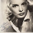 Janet Leigh Movie Star Vintage Signed 8x10 Silver Gelatin Photo