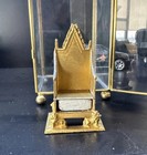 British Coronation  Royal Crown Lot  Queen Elizabeth Ii Real Gold Silver Crystal