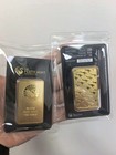 Gold Plated Swan Bullion Bar Replica Sealed Collectible Display Souvenir