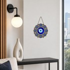 7  Large Blue Evil Eye Turkish Nazar Protective Wall Hanging Decoration Amulet
