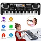 Kids 61-key Electronic Digital Music Piano Keyboard Musical Instrument With Mic