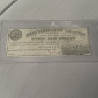 1862 25 Cent Civil War Obsolete Bank Note Farmers   Merchants Bank Nj Steamboat