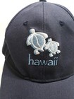 Hawaii Sea Turtle Blue Strapback Hat