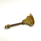 Solid Brass No Knot Banjo Tailpiece