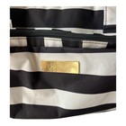 Jujube Diaper Baby Bag Tote Black White Stripes Modern Travel