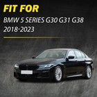 For Bmw 5 Series G30 G31 G38 Black Inner Door Handle Pull Trim Panel Cover 4-40x