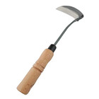 Japanese Gardening Weeding Sickle Nejiri Kama With Sharp Steel Blade Made In Jap