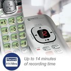 Vtech Dect 6 0 Cordless Phone Answering System Caller Id Call Waiting 1 Handsets