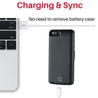 8000mah External Battery Charger Case Power Bank Cover For Iphone 8 6 6s 7 Plus