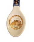 Greek Souvenir Spoon Fork Cutlery  24k Gold  from Greece With Love  Parthenon