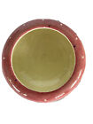 Vtg  Turkish Kutahya Handmade Ceramic Trinket Jewelry Bowl Box Lid Hand Painted