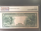 1914 Fr887a  5 Large Size Federal Reserve Note   Pmg 63 Epq  Sn K24765022a