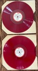 Vintage Red Vinyl 10    Records  1950 s  6 Records  For Decor crafts  Untested 