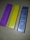 Lot Of 3 Headless Feet-less Regulars Remake Pez In Different Colors Hungary 