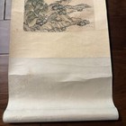 Chinese Landscape Art Hanging Scroll Mountain River Village Calligraphy Seal 49   