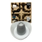 Petsafe Creekside Ceramic Pet Fountain 60 Oz Cat Small Dog Gray New