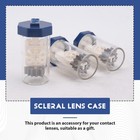 3 Pieces Hydrogen Peroxide  Case Cleaner  Eye Scleral  Stiff Clip Washer5550