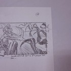 1997 Starship Troopers Original Hand Drawn Production Art Storyboard Concept Coa