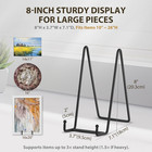 Plate Display Stand Easel 8 Inch Tabletop Metal Holders For Plates   Frames 2-pa