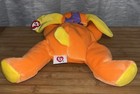Ty Pillow Pals Woof Orange Dog Soft Plush 1990s Ear Tag Stuffed Animal Y2k