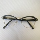 Mcm Vintage 1950s Marine Usa Bausch   Lomb Gray Horn Rimmed Eyeglasses Glasses