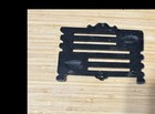 Vintage Cast Iron Wall Hanging Farmhouse Kitchen Fill My Mouth Stuff Enough