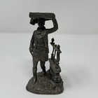 Vintage 1976 The Muffin Man Fine Pewter Franklin Mint Muffins Fresh Muffins