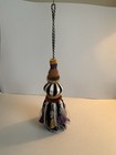 Mackenzie Childs Black   White Bibelot  Tassel 15    Beautiful Decor Accent
