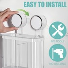 Toothbrush Holders Wall Mounted For Bathrooms  Suction Cup Electric Tooth Bru   