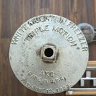 Antique White Mountain 4xg Triple Motion Ice Cream Freezer Maker Part Dated 1923