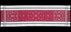 French Provencal Jacquard Coated Table Runner Reindeer s Noel Made In France