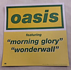 Oasis What   s The Story Morning Glory  Poster 2-sided Flat 1995 Promo 12x12 Rare