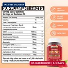 2 Pack 1000mg Nmn Supplement Liposomal Nmnh Gummies-nad Supplement  Nad Gummies