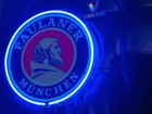 Paulaner Munich Beer Acrylic 12 x12  Neon Lamp Sign Bar Light Nightlight Ey
