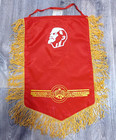 Rare Original Vintage Ussr Flag Of The Soviet Union Era communist Pennant Banner
