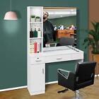 Barber Salon Station Wall Mount Hair Styling Salon Beauty Equipment Set W mirror