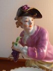 Rare Antique Kpm Berlin Figurine 21 5cm High Royal Porcelain Manufactory