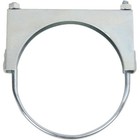 4 Inch U Bolt Clamp Muffler Exhaust Clamp Saddle Style Heavy Duty - Zinc Pl