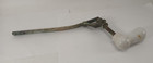 Vtg Antique Brass Toilet Flusher Porcelain Lever Handle Bathroom Parts Repair