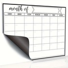 Magnetic Dry Erase Whiteboard Calendar For Fridge  16 X 12      Refrigerator Wh   