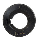 1  Solid Shaft Coupler W  Keyway And Set Screws 3  Long