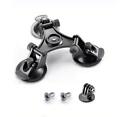 360   Rotation Car Triple Suction Cup Mount For Gopro Hero 10 9 8 7 6 5 Dji Osmo