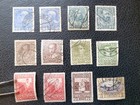 Austria  110   126 Mostly Used  1908-16 Paper Vars  Scott Catalog  19 15   Bonus
