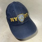 Nypd Police Department City Of New York  Baseball Hat Cap Navy Blue Finest Nyc